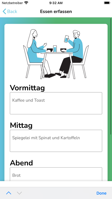 Long-Covid Tagebuch Screenshot