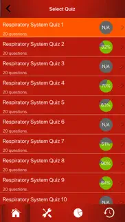 respiratory system trivia iphone screenshot 2