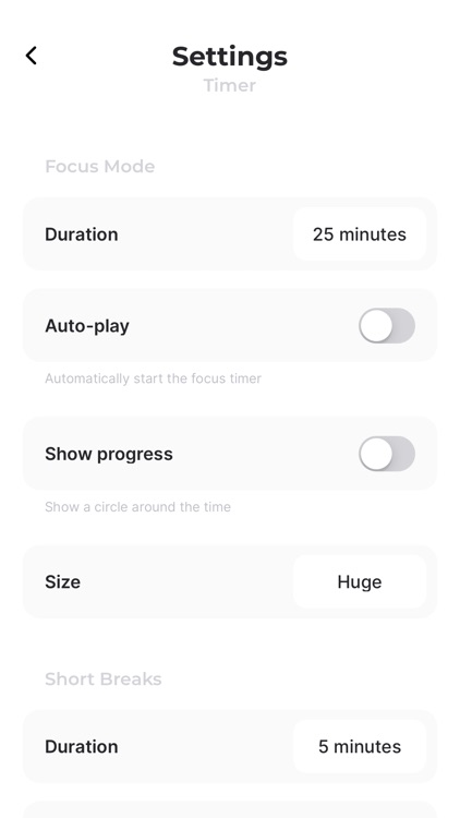In Focus Timer screenshot-3