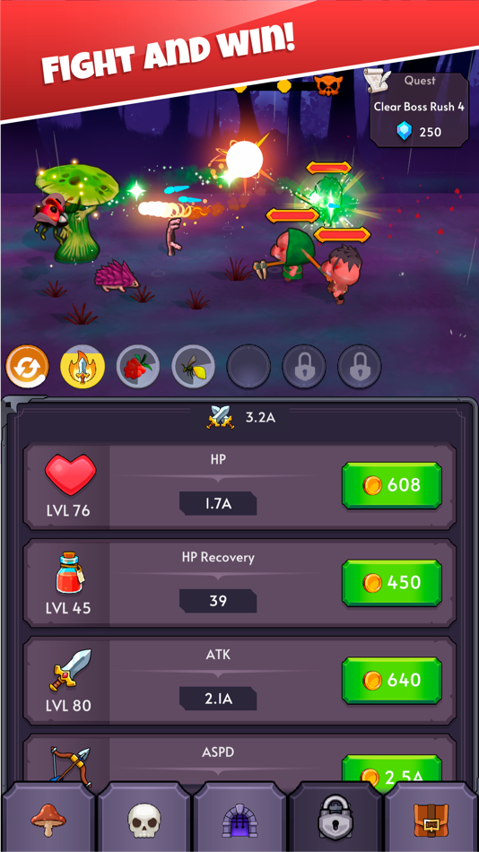 #9. Mushroom Adventure: Idle RPG (iOS) 由: MAD PIXEL