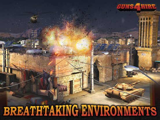 Guns 4 Hire iPad app afbeelding 1