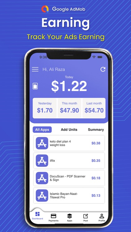 AdPro: Adsense & AdMob App