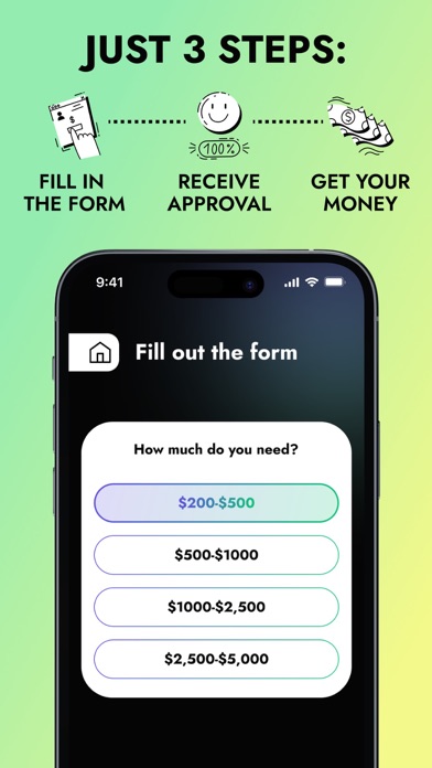 $300 Cash Advance App - Loans Screenshot