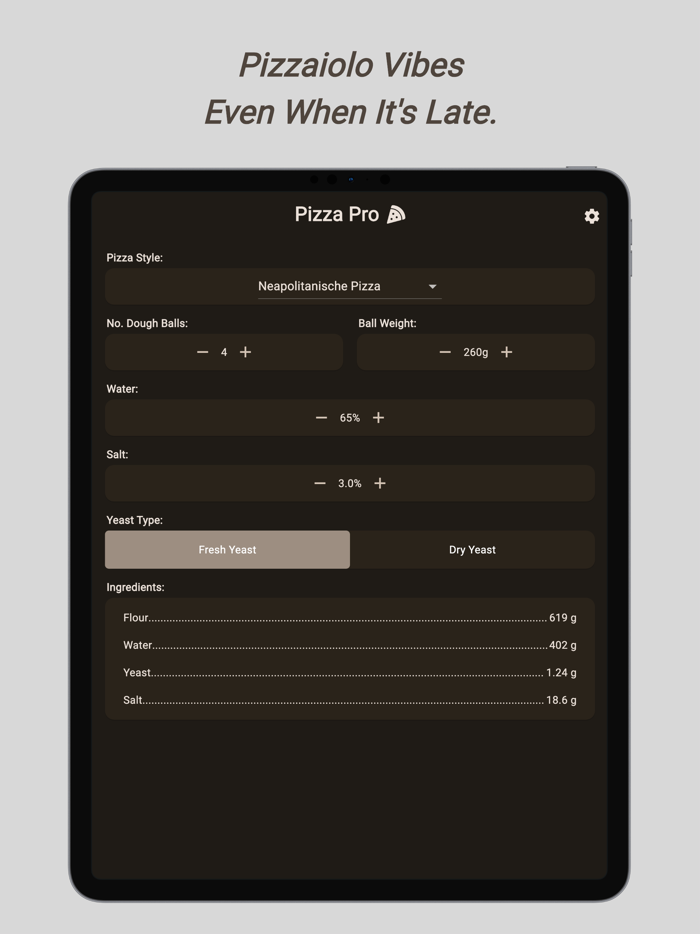 Pizza Pro  Perfect Dough