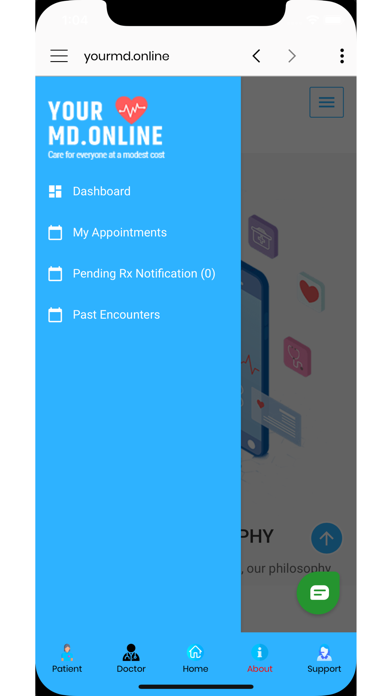 YourMD Online Connect Screenshot