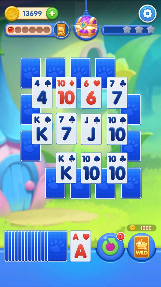 #1. Solitaire TriPeaks: Card Games (iOS) 由: Haizhou Zhang