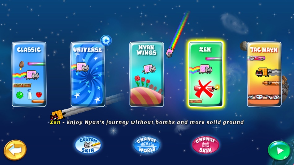 #5. Nyan Cat: Lost In Space (iOS) 由: Istom Games Kft.