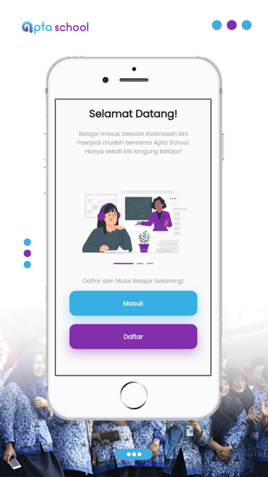 Bimbel BUMN - Apta School Screenshot
