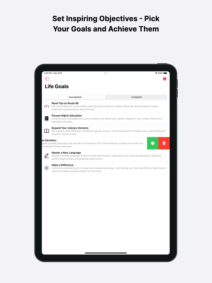 Life Progress - Goal Tracker