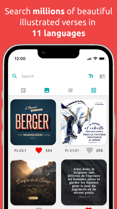 HunyVerse - Share Bible verses Screenshot