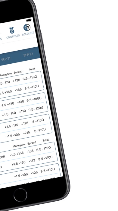 Point Spreads Screenshot