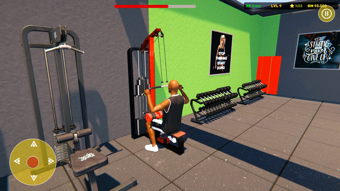 Gym Life Simulator 24 Game 3d