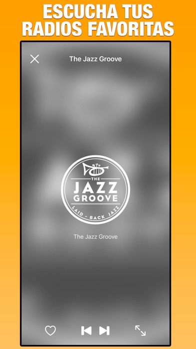 Captura de pantalla de la aplicación