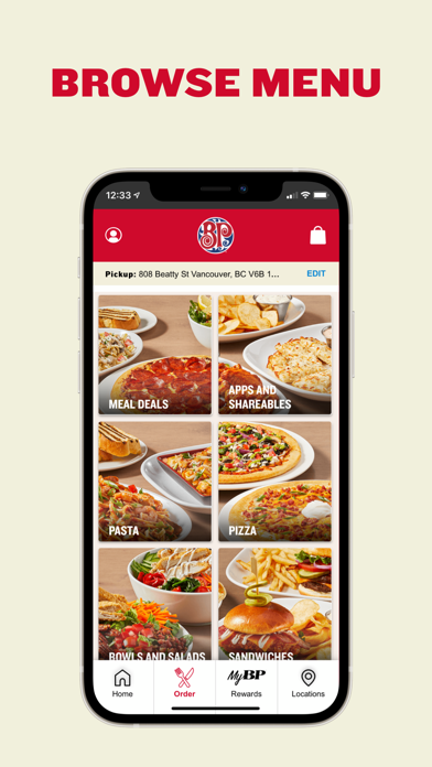 Boston Pizza Screenshot