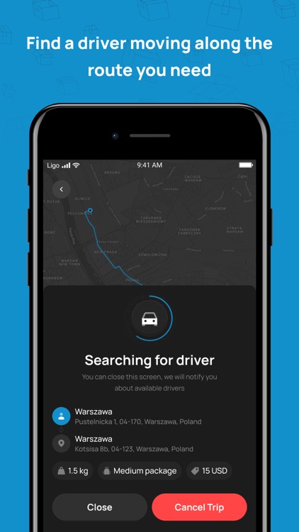Ligo - Parcel Delivery