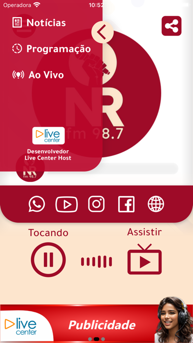 Radio Novos Rumos Screenshot