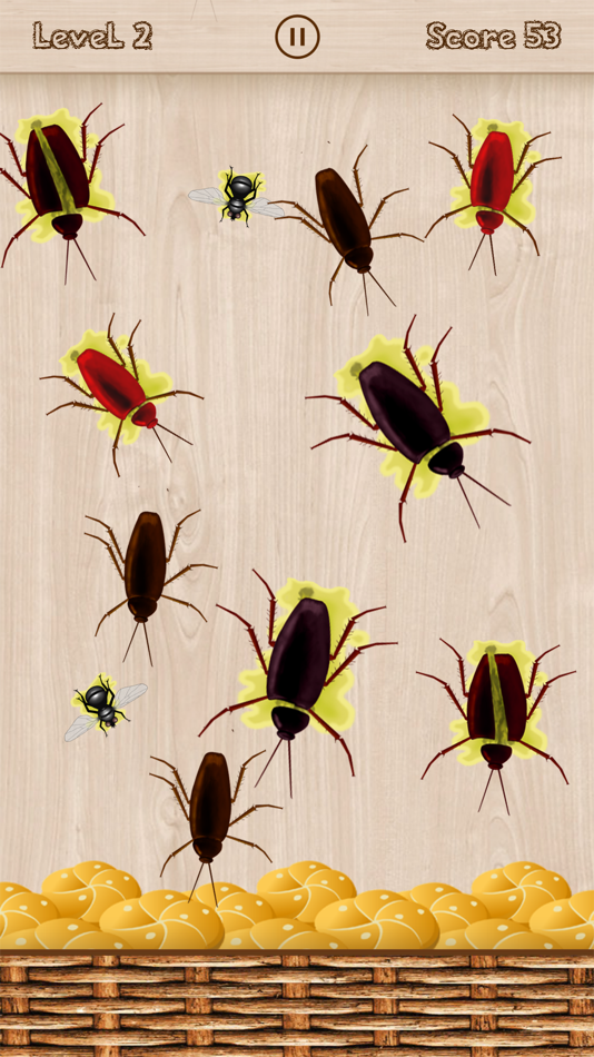 #1. Cockroach Smasher (iOS) 由: Vadim Shendrikov