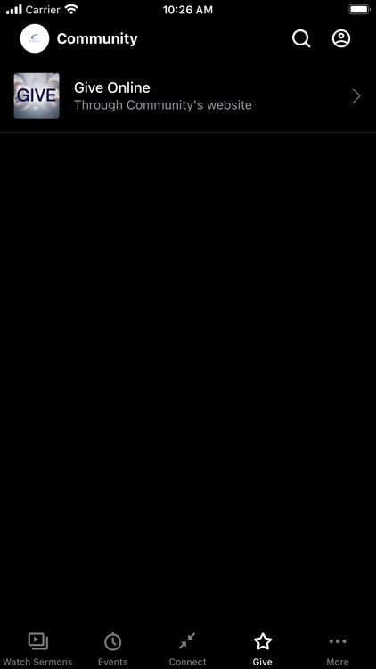 Community Bible Church app screenshot-3