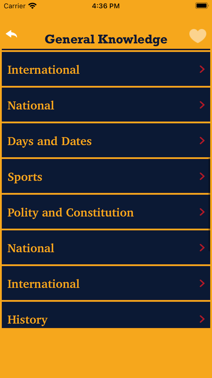 General Knowledge of The World