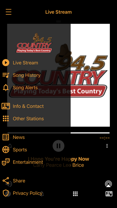 Country 945 WJGK HD2 Screenshot