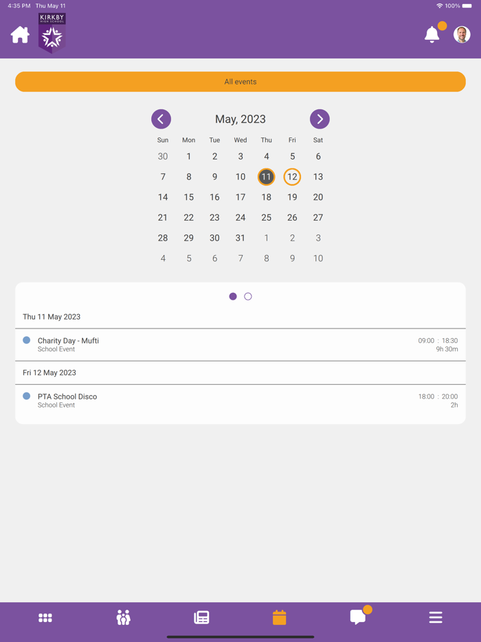 Kirkby High School App
