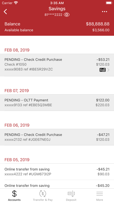 The Hamler State Bank Screenshot