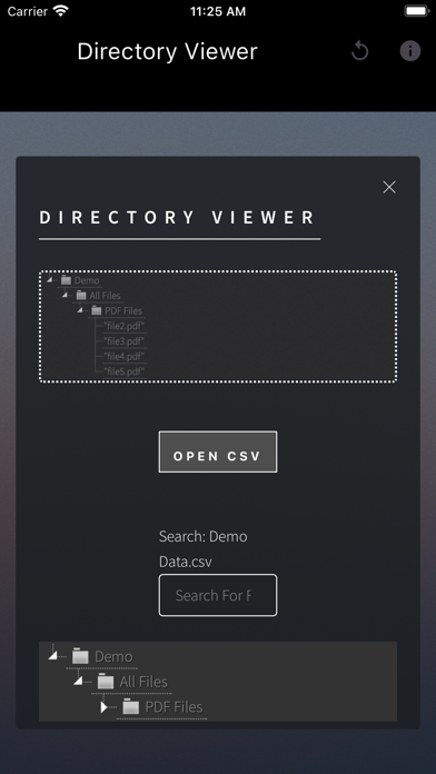 Directory Viewer Screenshot