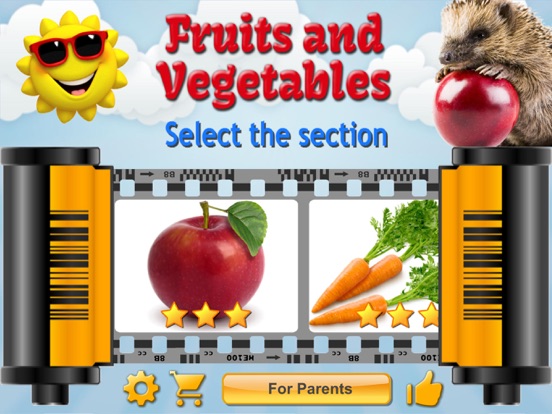 Fruit and Vegetables for Kidsのおすすめ画像1