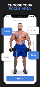 Workouts For Men: Gym & Home screenshot #4 for iPhone