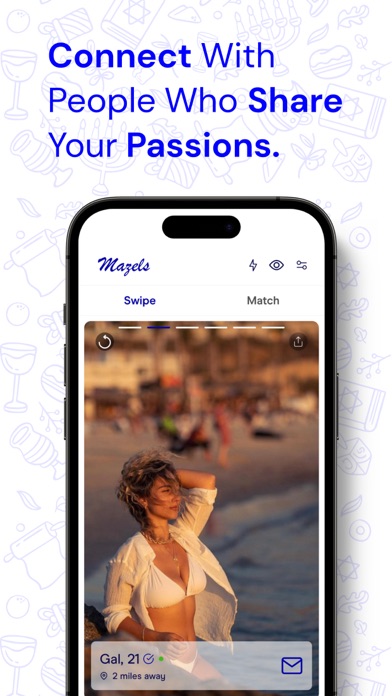 Jewish Dating App - Mazels Screenshot