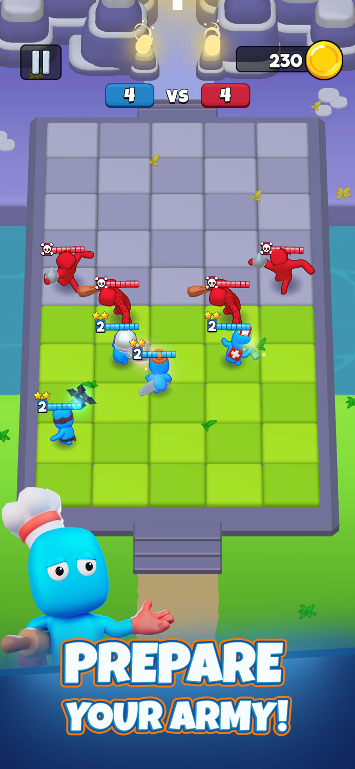 Merge Battle - Auto Arena