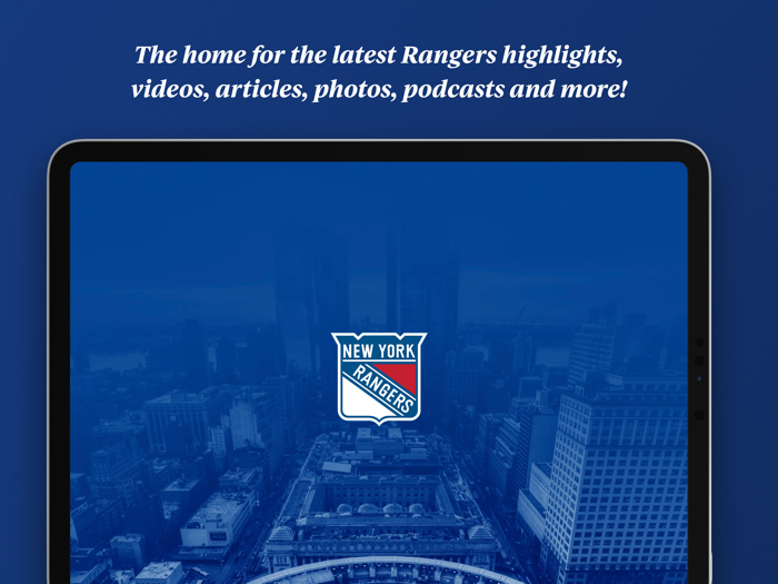 New York Rangers Official App