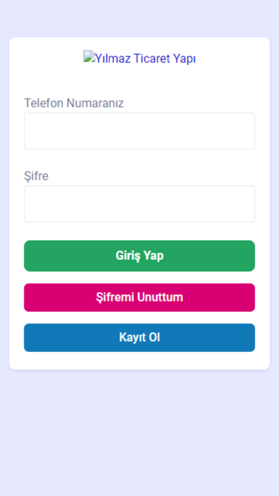 Yilmaz Ticaret Screenshot