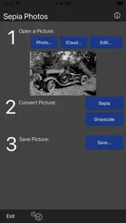 How to cancel & delete sepia photo 3