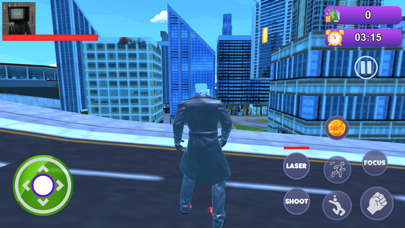 Ski Bop Super-Hero City Screenshot