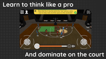VReps Basketball IQ Trainer Screenshot