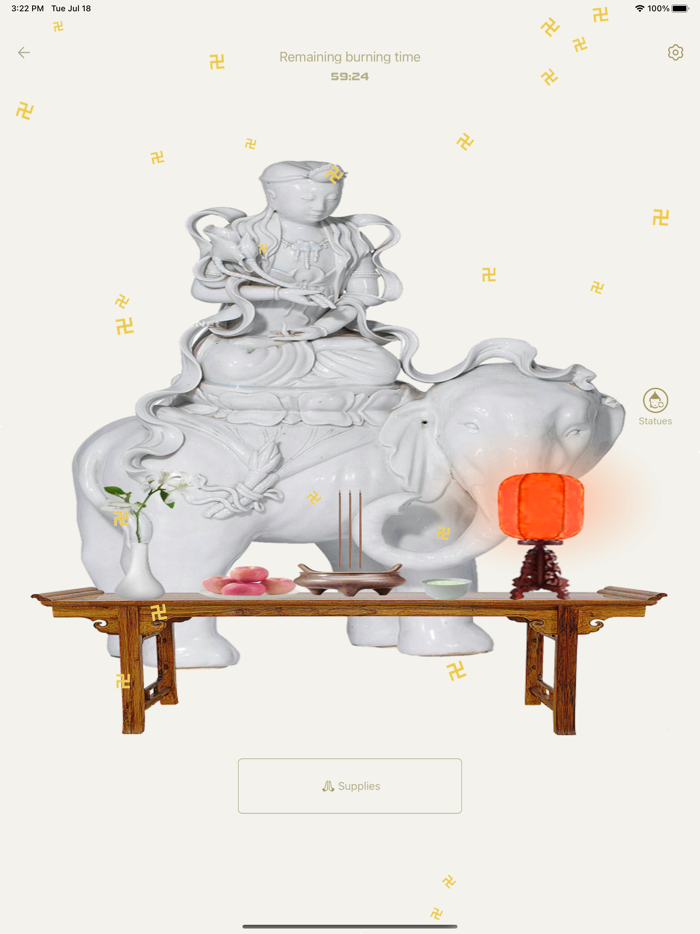 Worship - assistant Buddha