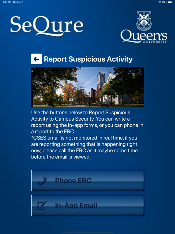 Screenshot #5 pour SeQure - Queen's University