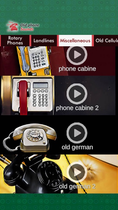 Old Phone Sounds Screenshot