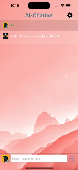 Game screenshot AI-Chatbot apk