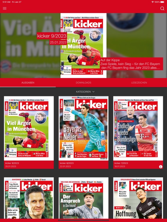 Screenshot #4 pour kicker eMagazine