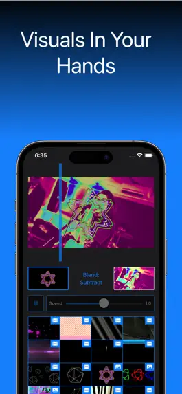 Game screenshot GoVJ: VJ video mixer hack