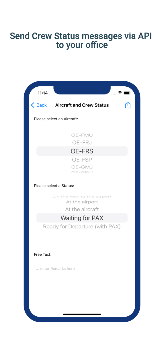OpsControl Sheet for Aviation