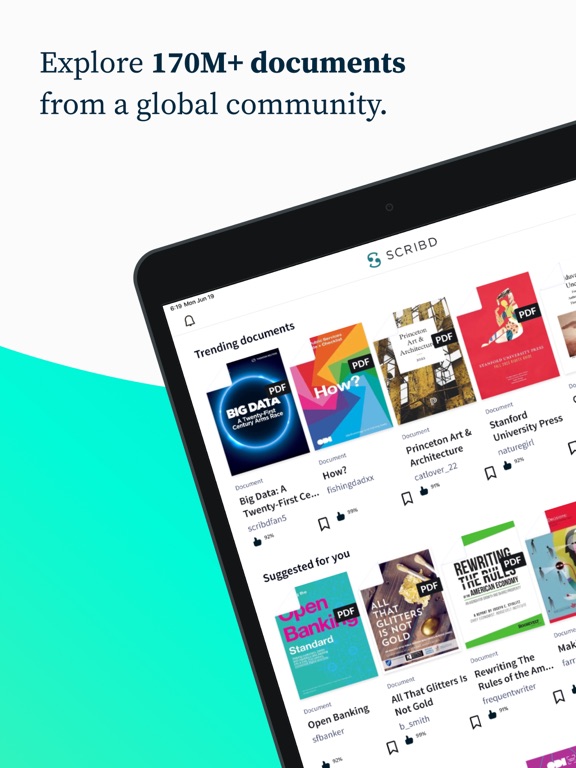 Scribd: 170M+ documentsのおすすめ画像1