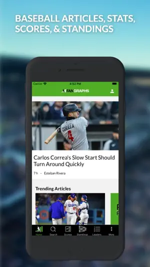 FanGraphs screenshot 1