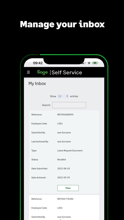 Sage HR & Payroll Self Service screenshot-3