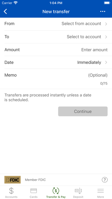 Bank of Ann Arbor Mobile Screenshot