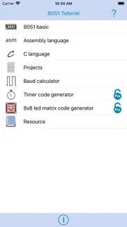 8051 tutorial iphone screenshot 1