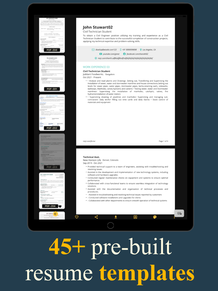 AI Resume Builder - Resji