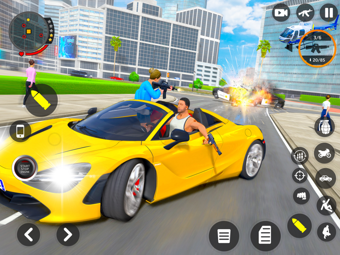 Open World Crime City Shooting